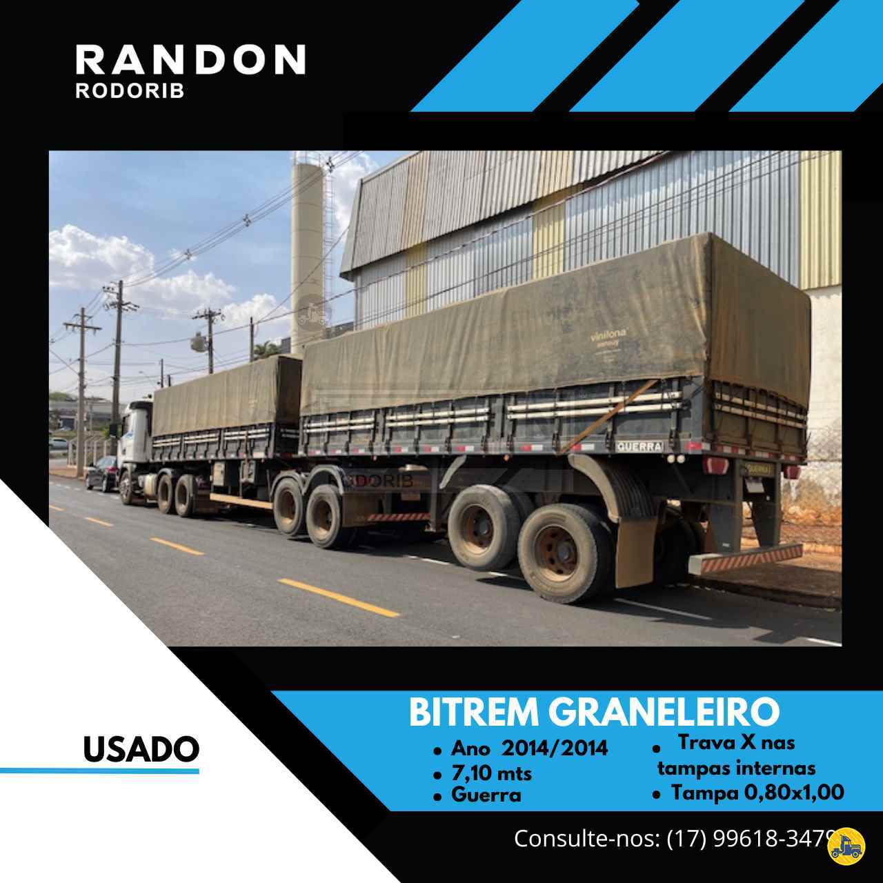 GRANELEIRO de Rodorib Rio Brasil - SJRP